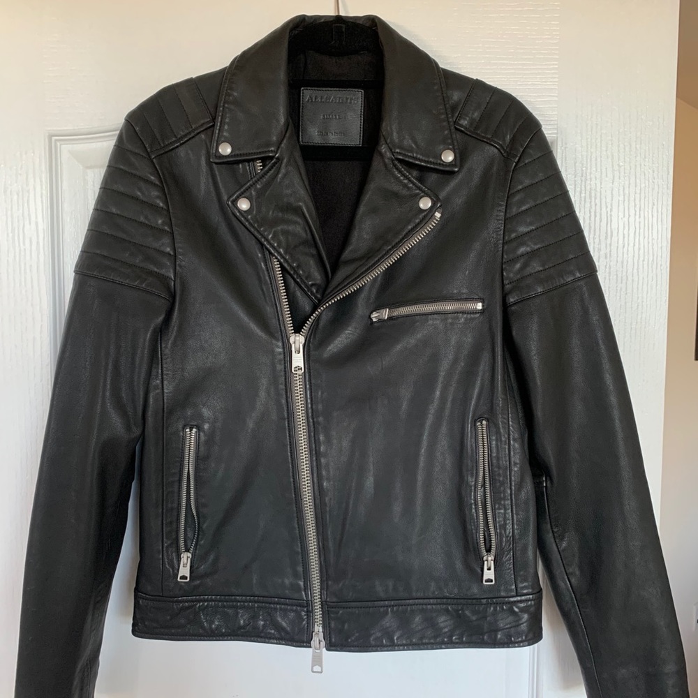 All Saints Jasper leather jacket